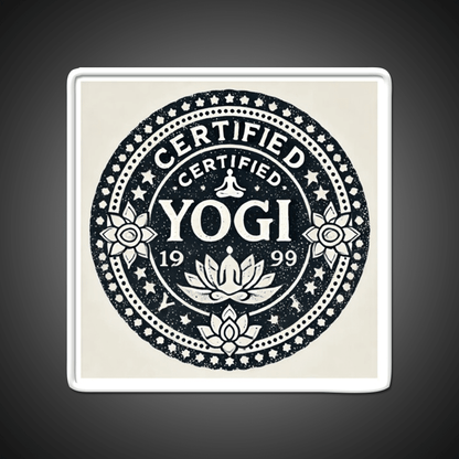 Certified Yogi Yoga Led Neon Sign For Wellness Space Rgb Color - Shineneon