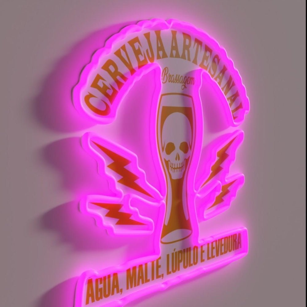 Cerveja Artesanal Rgb Led Neon Sign - Shineneon