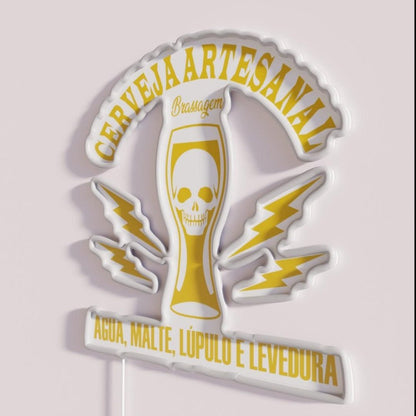 Cerveja Artesanal Rgb Led Neon Sign - Shineneon