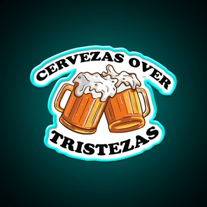 Cerveza Beer Bar Decor Led Neon Sign Rgb Color - Size and dimension reference