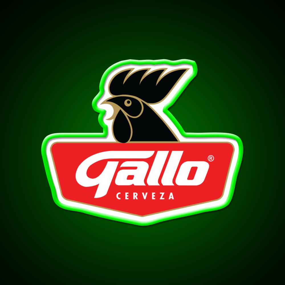 Cerveza Gallo Guatemala Beer Chapin Beer Bar Decor Led Neon Sign Rgb Color