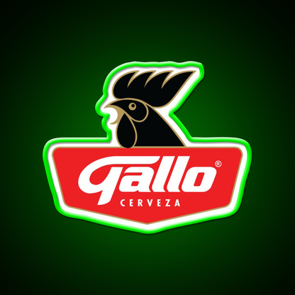Cerveza Gallo Guatemala Beer Chapin Beer Bar Decor Led Neon Sign Rgb Color