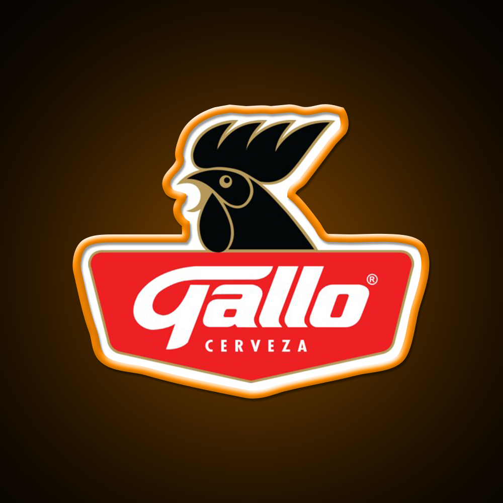 Cerveza Gallo Guatemala Beer Chapin Beer Bar Decor Led Neon Sign Rgb Color