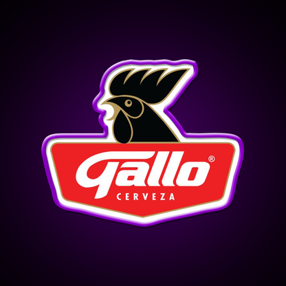 Cerveza Gallo Guatemala Beer Chapin Beer Bar Decor Led Neon Sign Rgb Color
