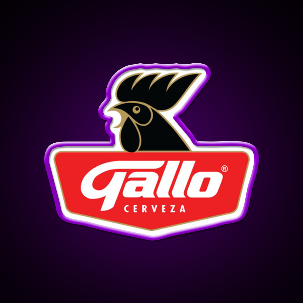 Cerveza Gallo Guatemala Beer Chapin Beer Bar Decor Led Neon Sign Wall Art Rgb Color - LED neon sign view 9