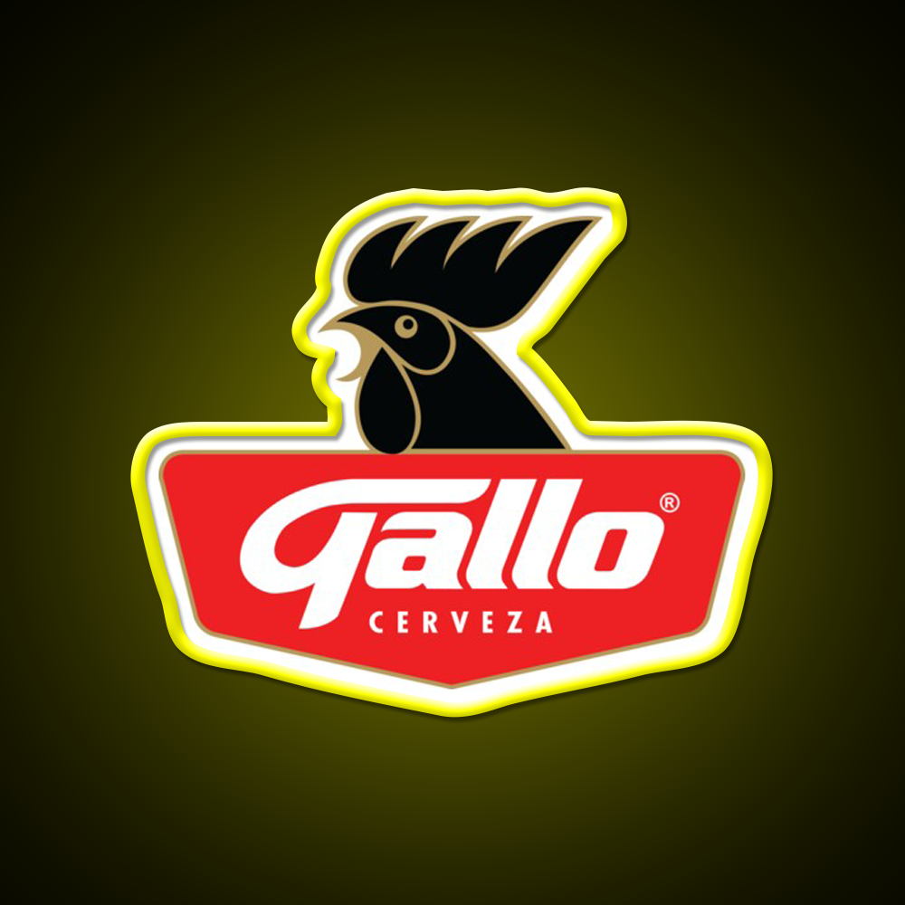 Cerveza Gallo Guatemala Beer Chapin Beer Bar Decor Led Neon Sign Rgb Color