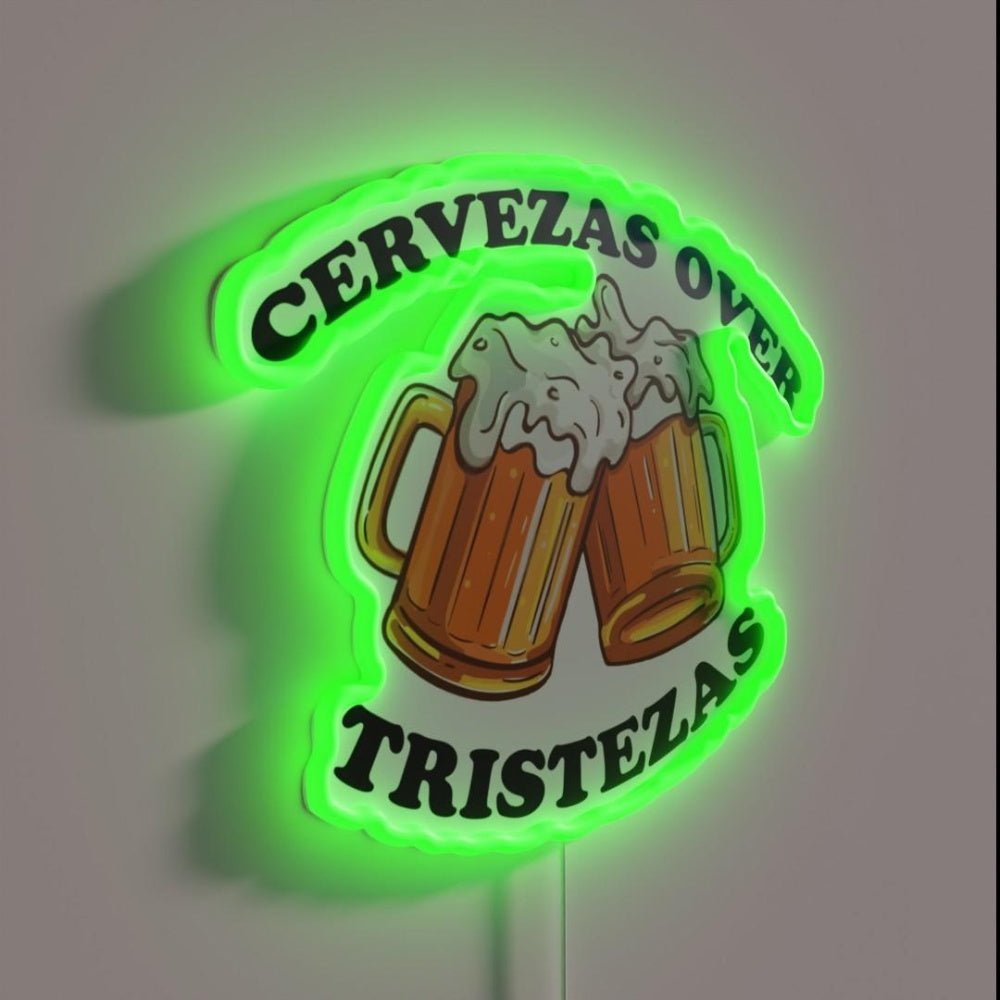 Cerveza Rgb Led Neon Sign - Shineneon