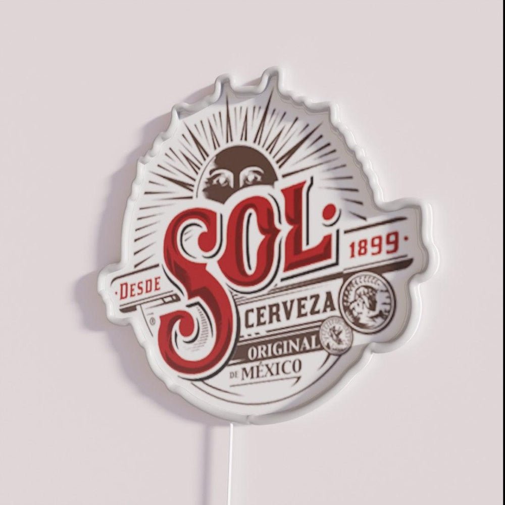 Cerveza Sol Rgb Led Neon Sign - Shineneon