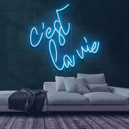 Cest La Vie Led Neon Sign - Shineneon