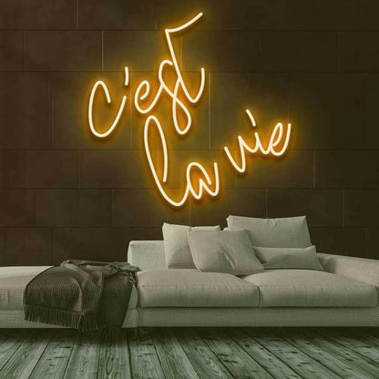 Cest La Vie Led Neon Sign - Shineneon