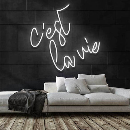 Cest La Vie Led Neon Sign - Shineneon