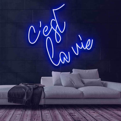 Cest La Vie Led Neon Sign - Shineneon