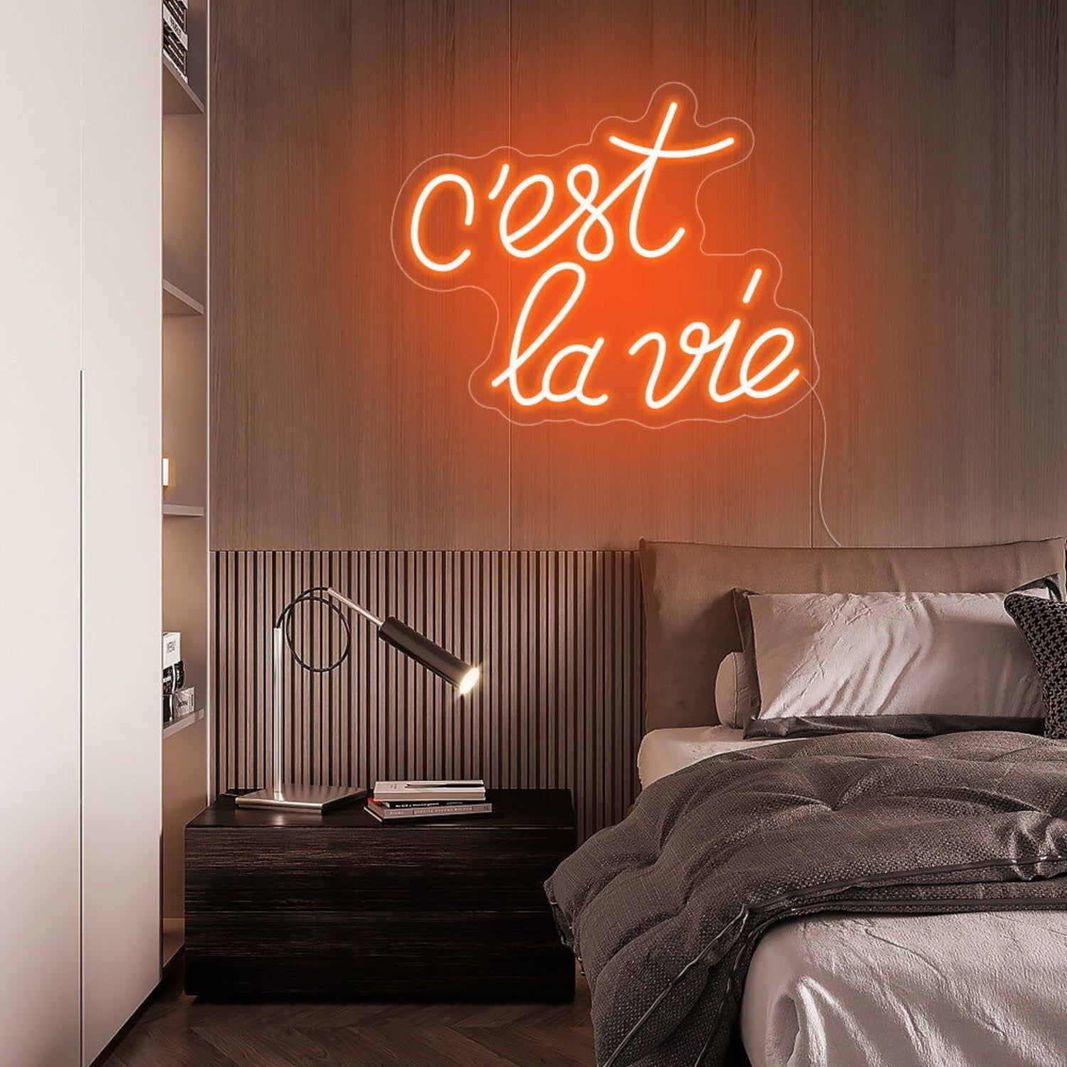 Cest La Vie Led Neon Sign For Wall Decor - Shineneon