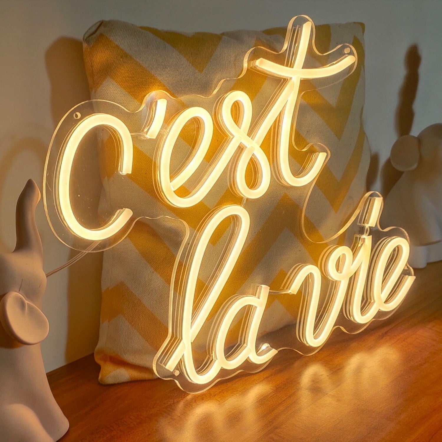 Cest La Vie Led Neon Sign For Wall Decor - Shineneon