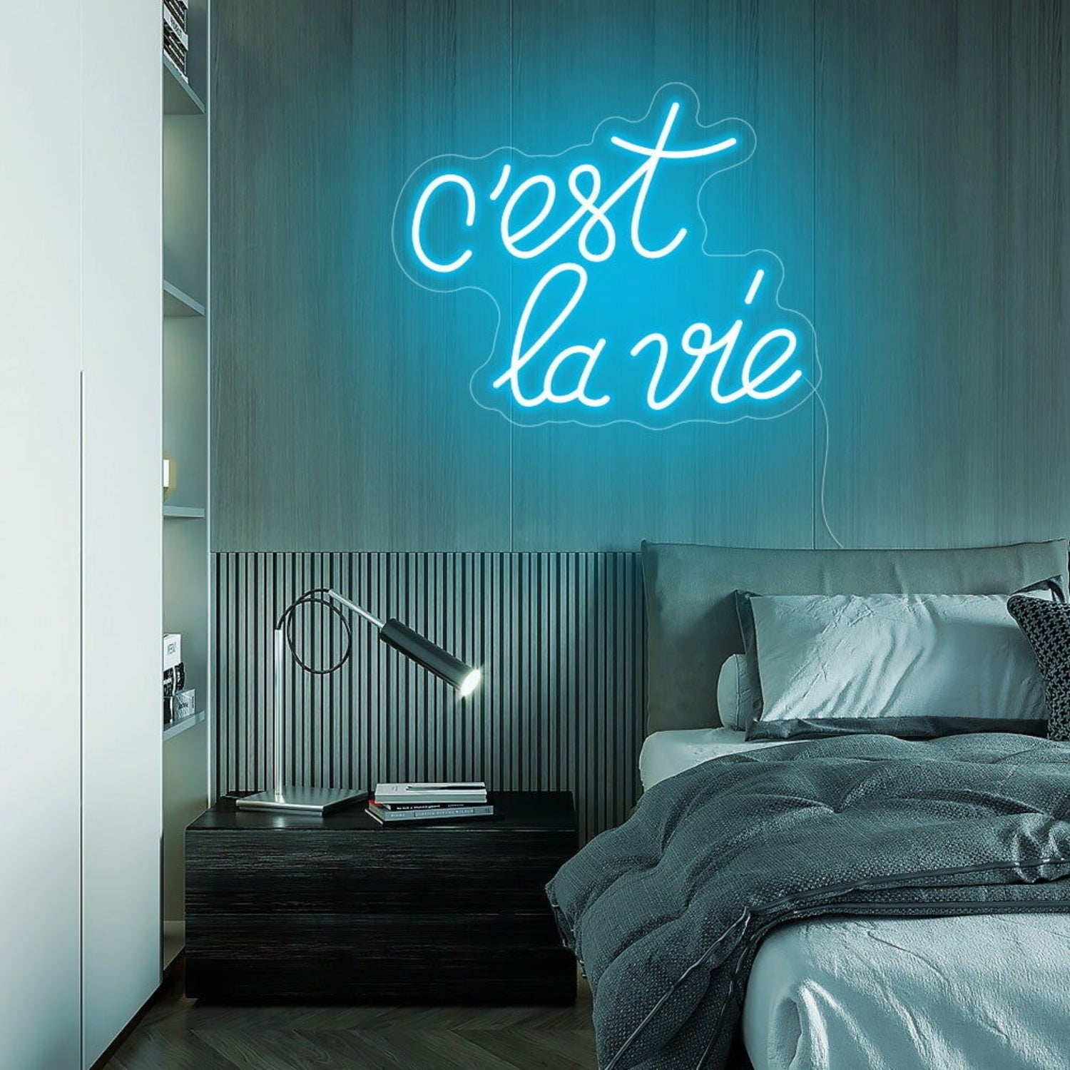 Cest La Vie Led Neon Sign For Wall Decor - Shineneon