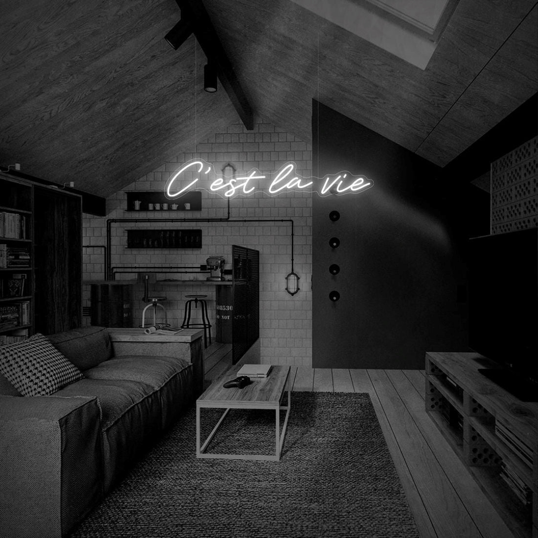 Cest La Vie Led Sign Business Neon Sign - Shineneon