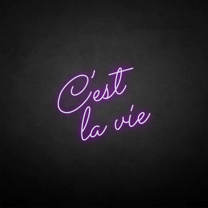 Cest La Vie Neon Sign | Shineneon