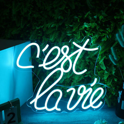 Cest Lavie Led Neon Sign - Shineneon