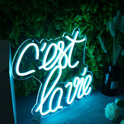 Cest Lavie Led Neon Sign - Shineneon