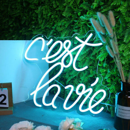 Cest Lavie Led Neon Sign - Shineneon