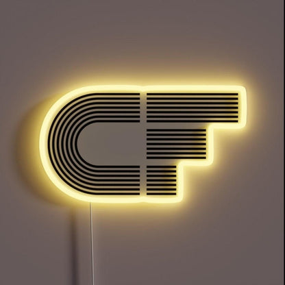 Cf Logo Rgb Led Neon Sign - Shineneon
