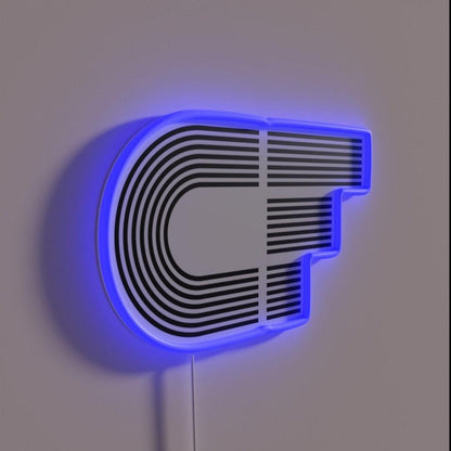 Cf Logo Rgb Led Neon Sign - Shineneon