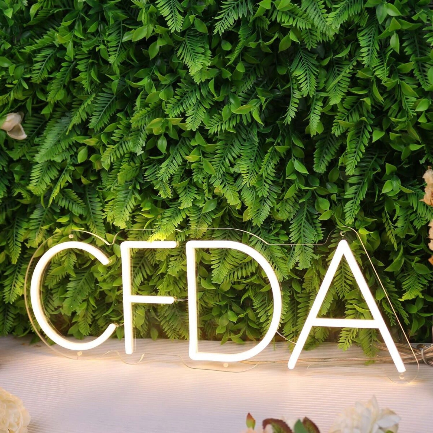 Cfda Yellow Led Neon Sign - Shineneon