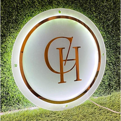 Ch Acrylic Business Logo Sign - Shineneon