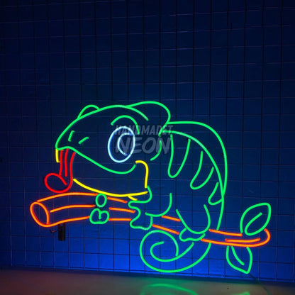 Chameleon Led Neon Sign Wall Art | Shineneon