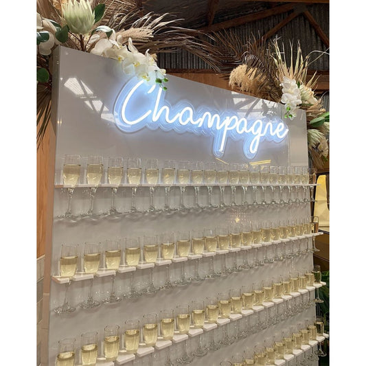 Champagne Led Sign Business Neon Sign