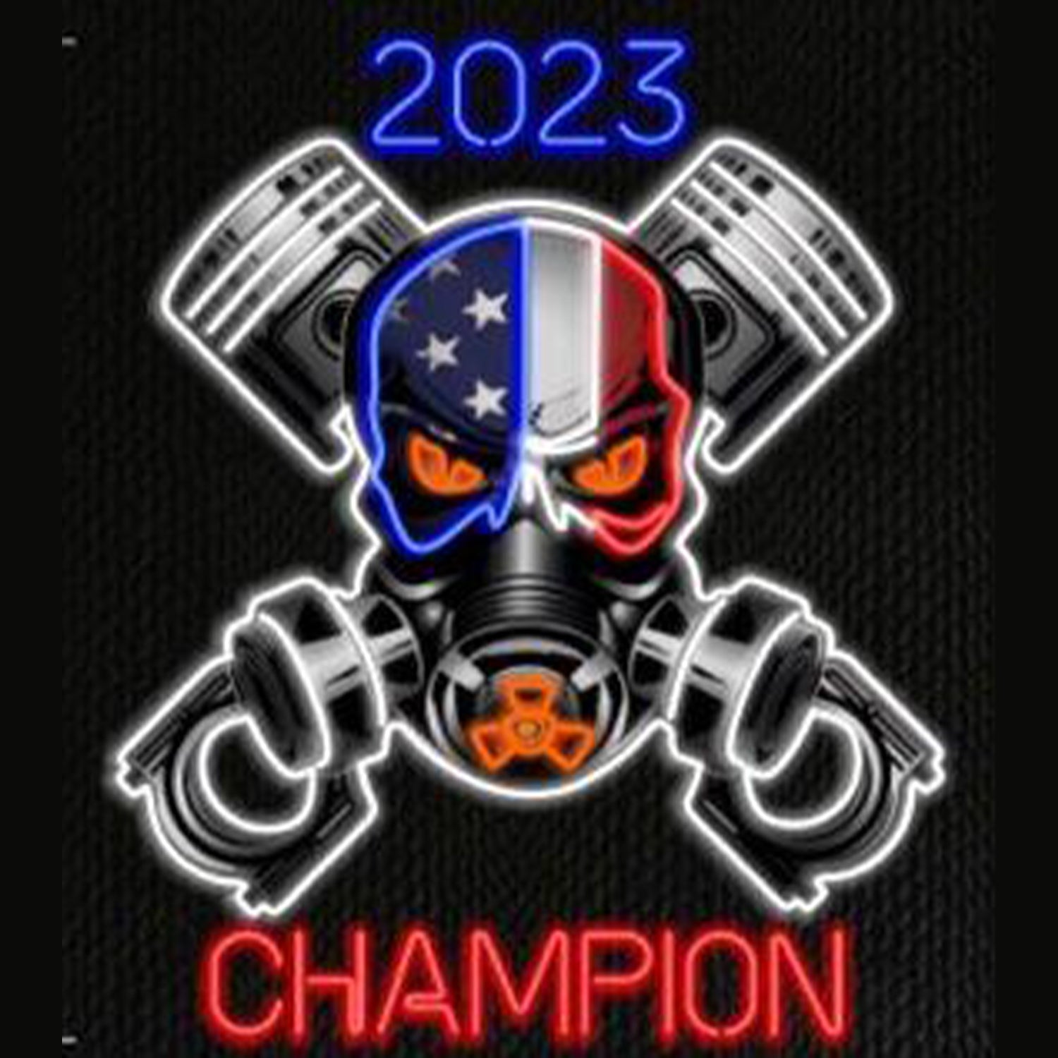 Champion 2023 Mechanical Skull Led Neon Sign For Bar Motorcycle Club Decor | Shineneon