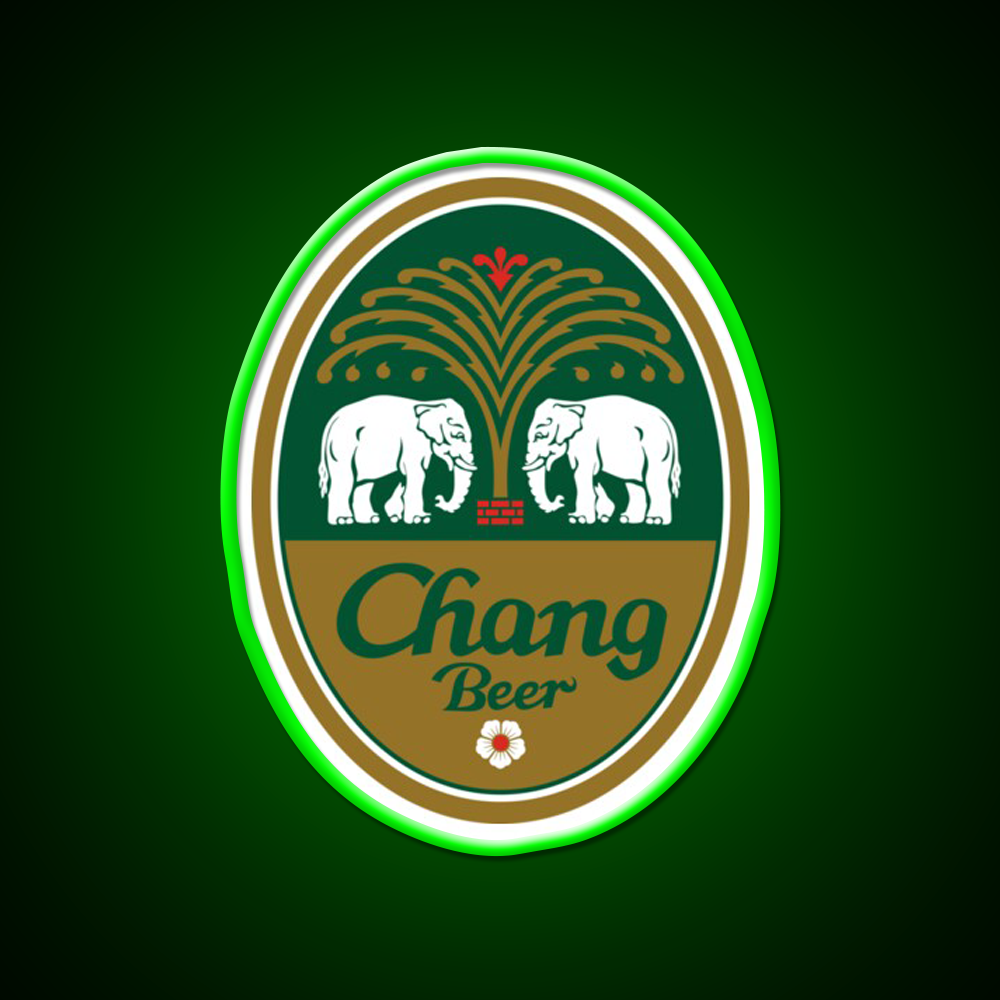 Chang Beer Bar Decor Led Neon Sign Wall Art Rgb Color - LED neon sign view 8