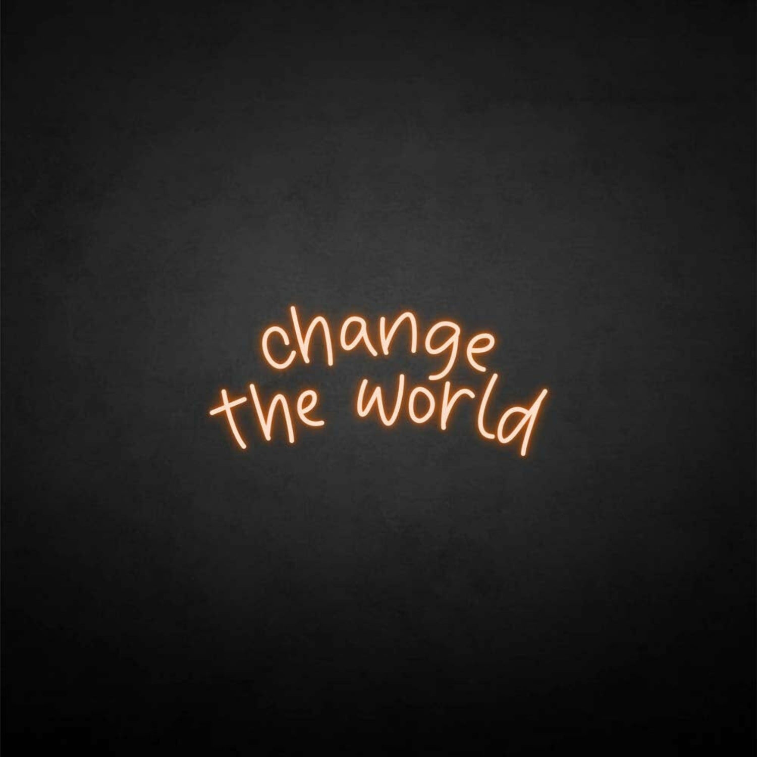 Change The World Neon Sign | Shineneon