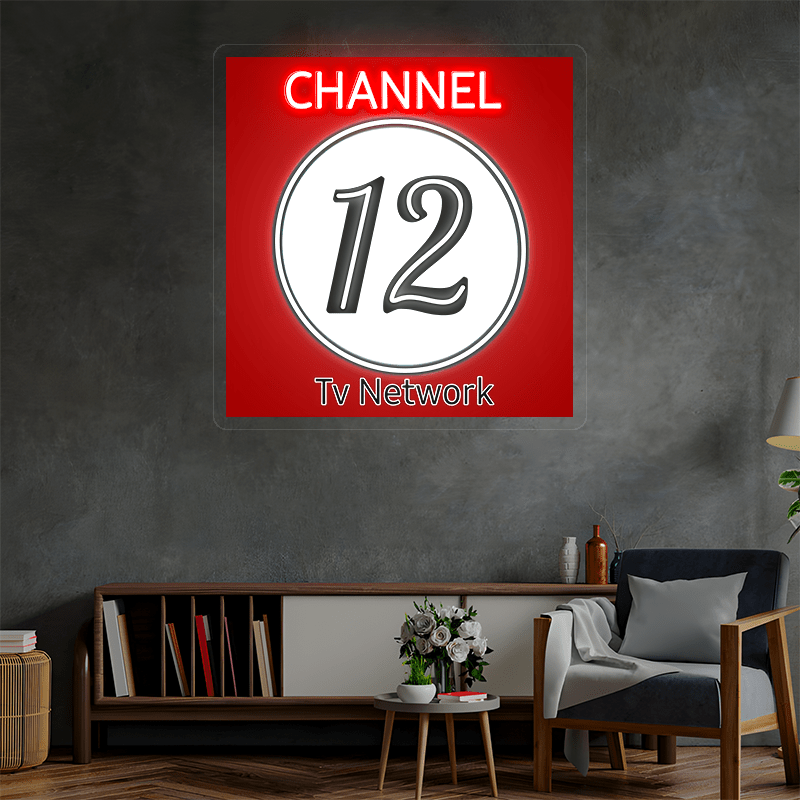 CHANNEL 12 Custom Neon Sign - Shineneon