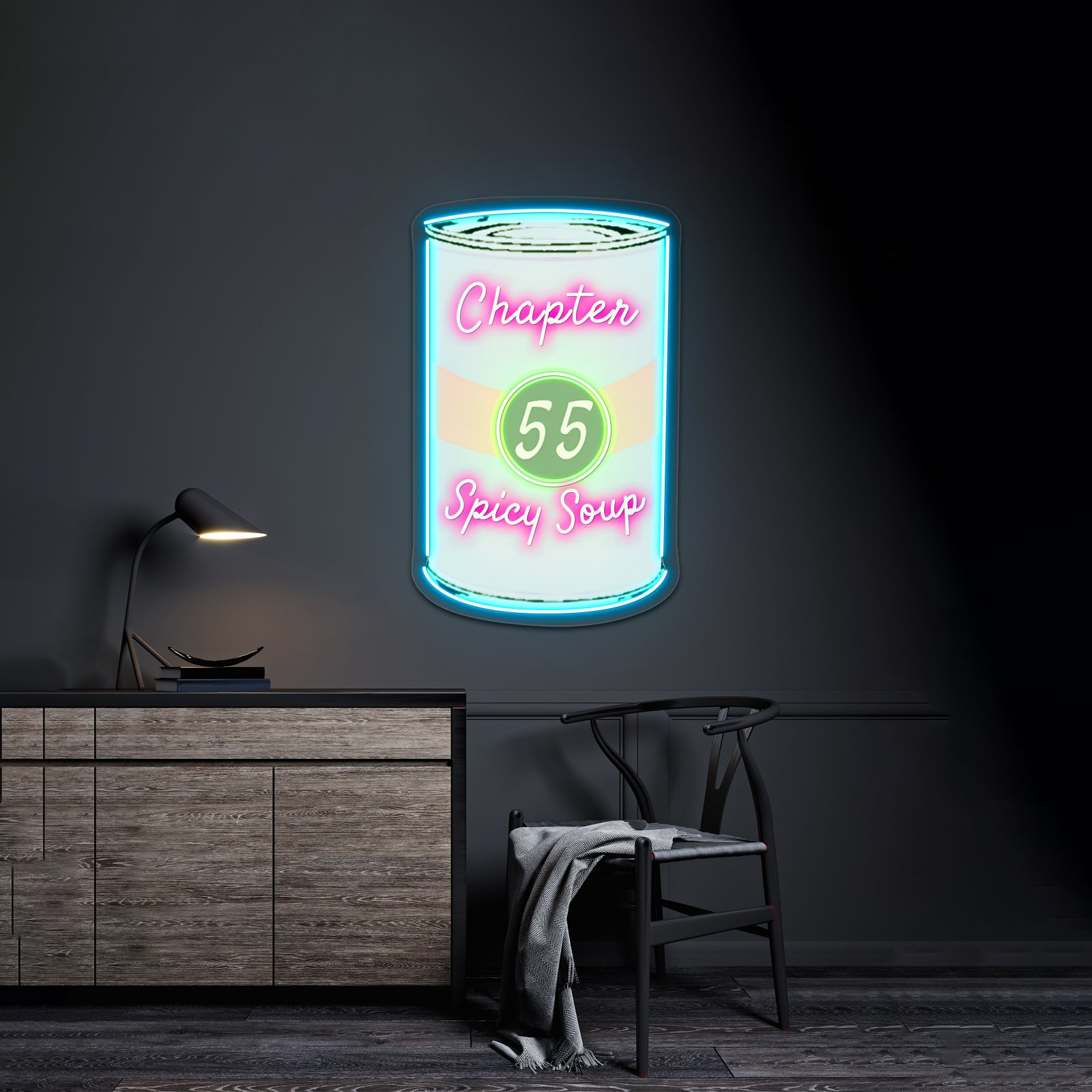 Chapter 55 Spicy Mating Bond Soup Artwork Business Neon Sign | Shineneon