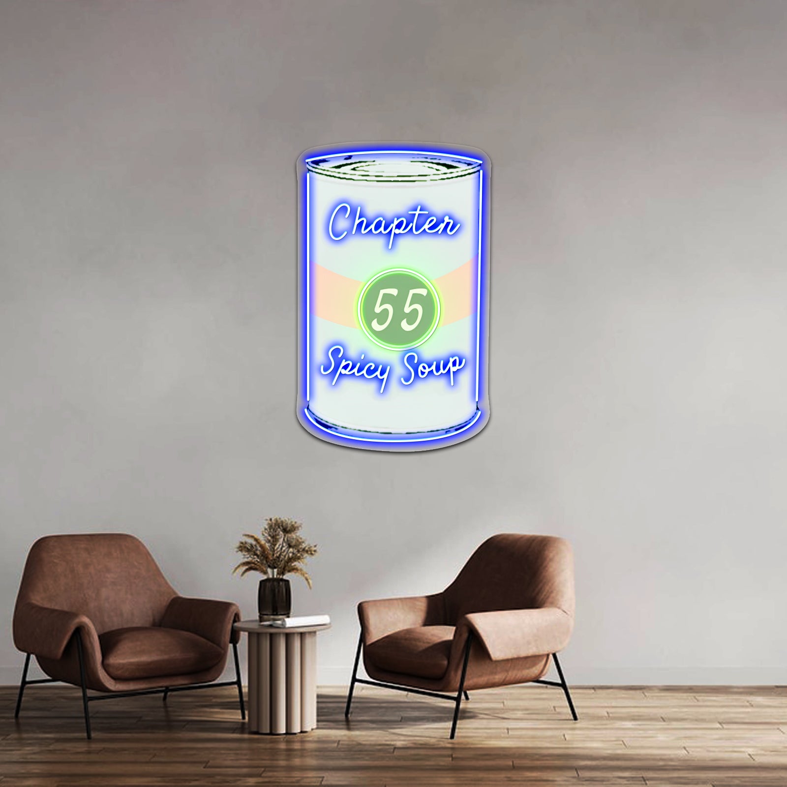 Chapter 55 Spicy Mating Bond Soup Artwork Business Neon Sign | Shineneon
