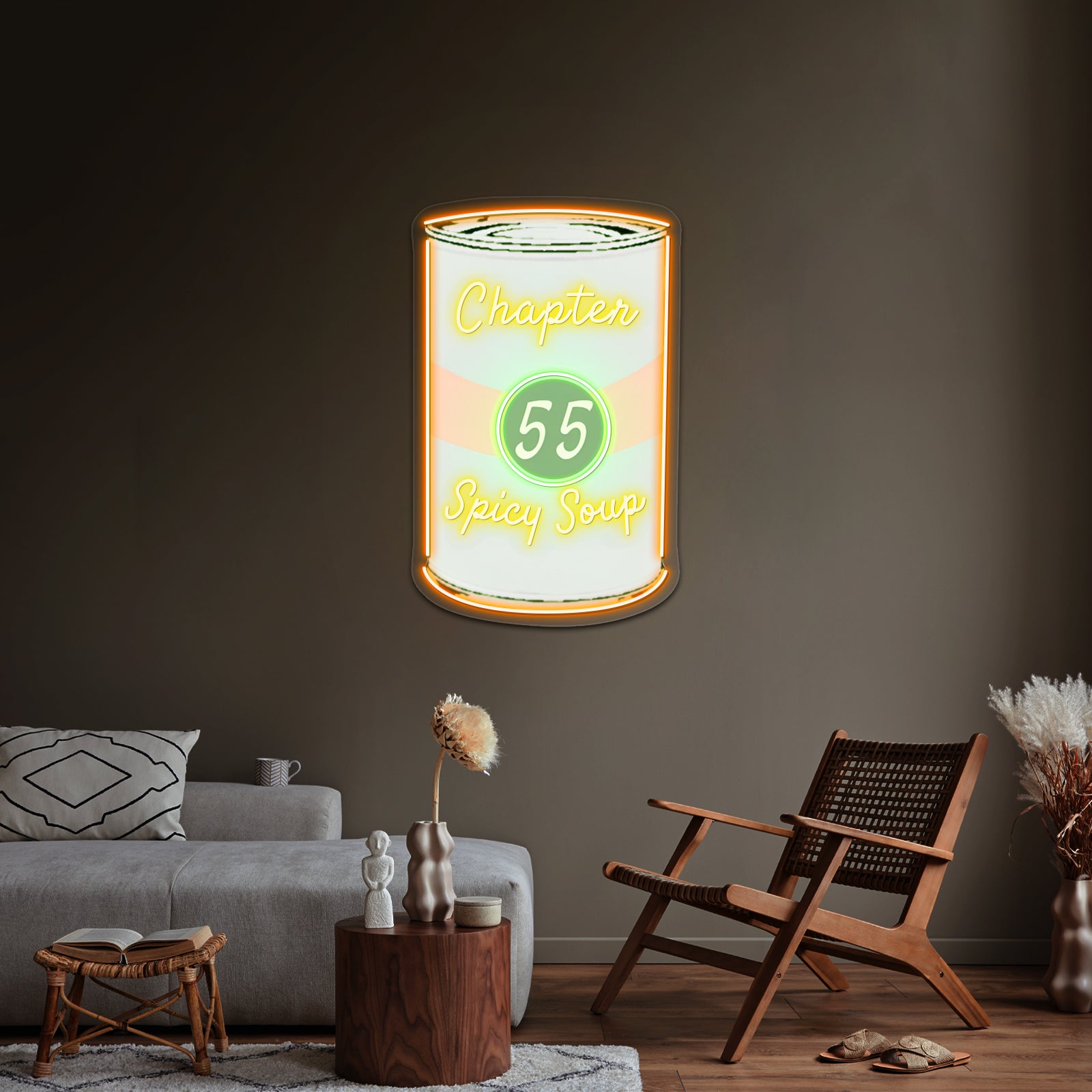 Chapter 55 Spicy Mating Bond Soup Artwork Business Neon Sign | Shineneon