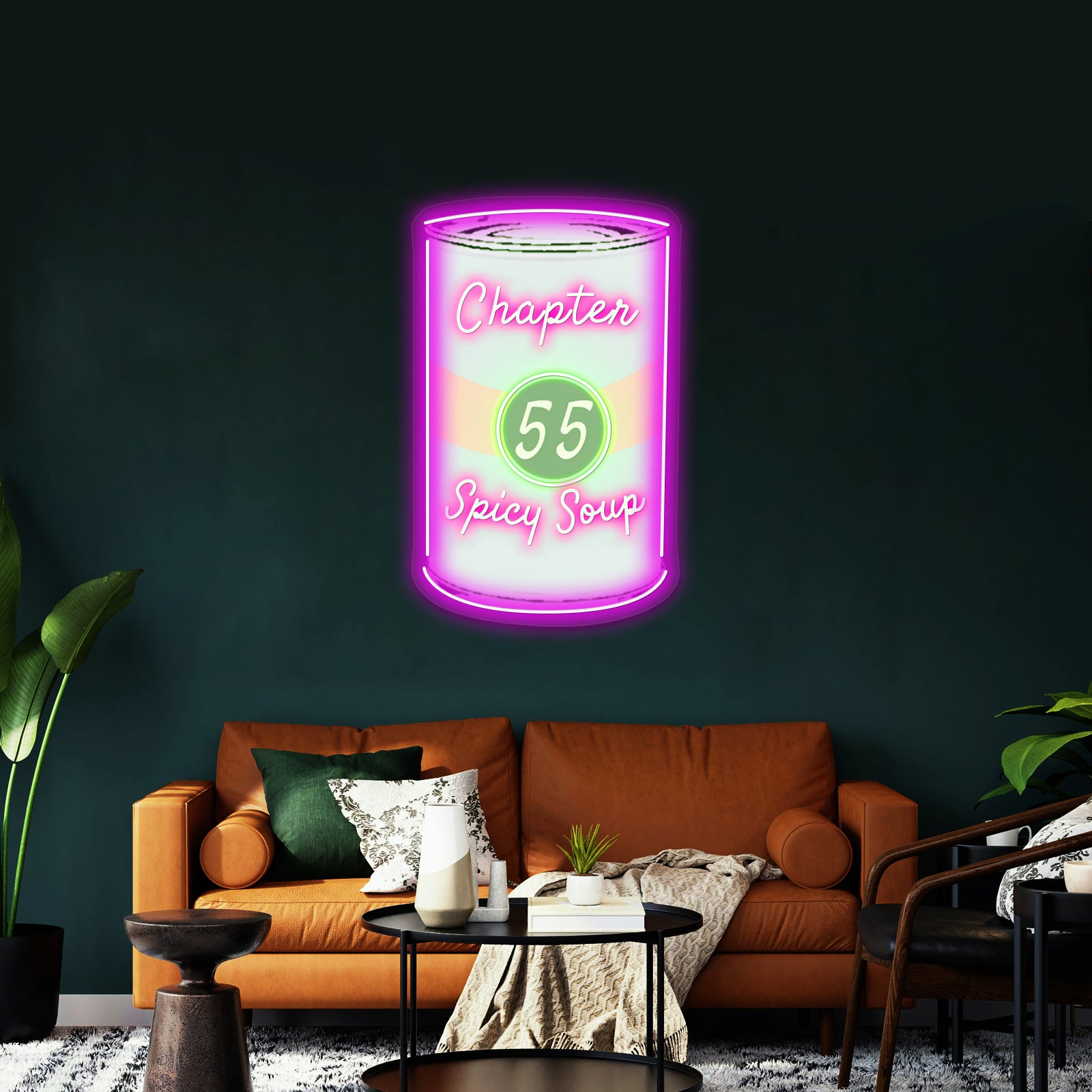 Chapter 55 Spicy Mating Bond Soup Artwork Business Neon Sign | Shineneon