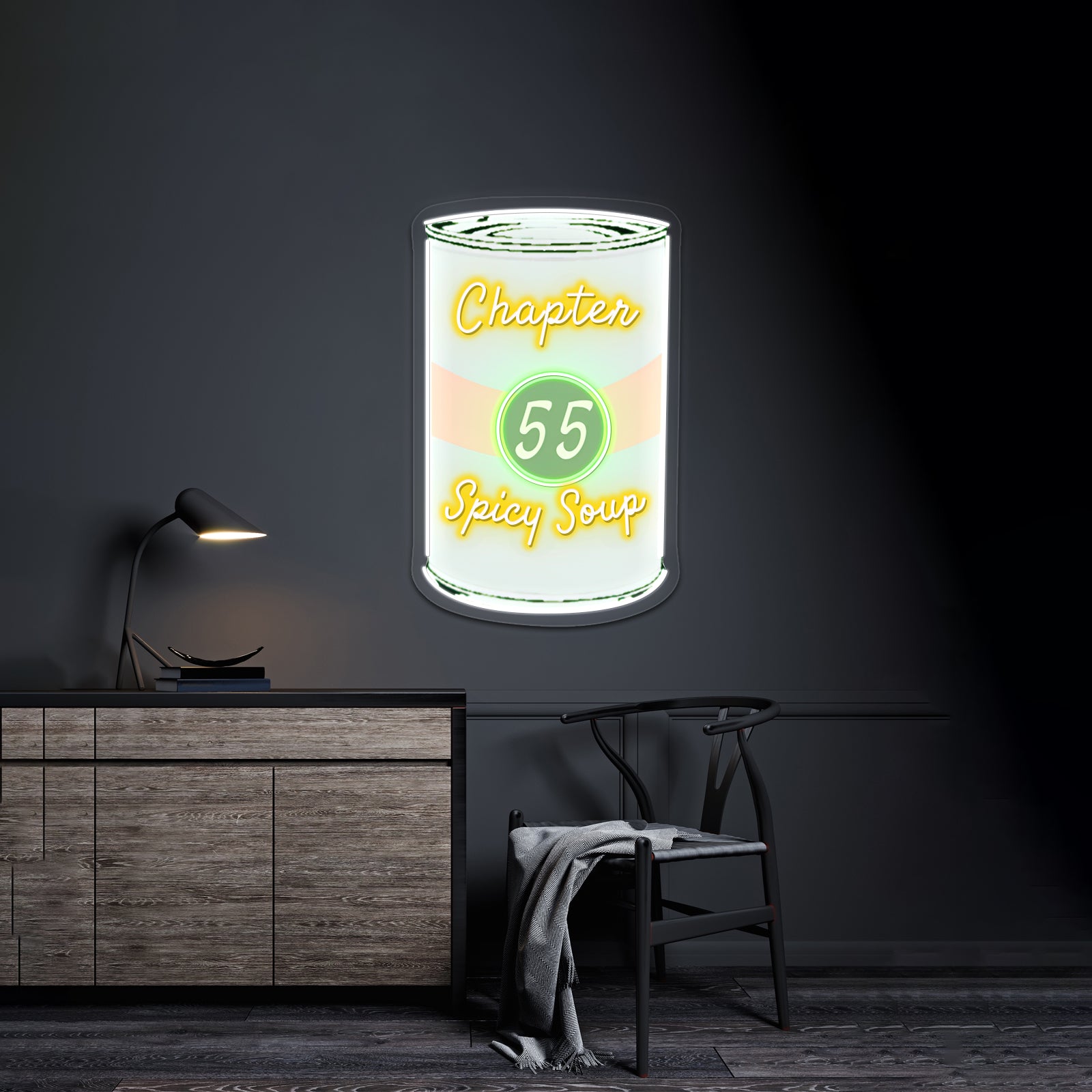 Chapter 55 Spicy Mating Bond Soup Artwork Business Neon Sign | Shineneon