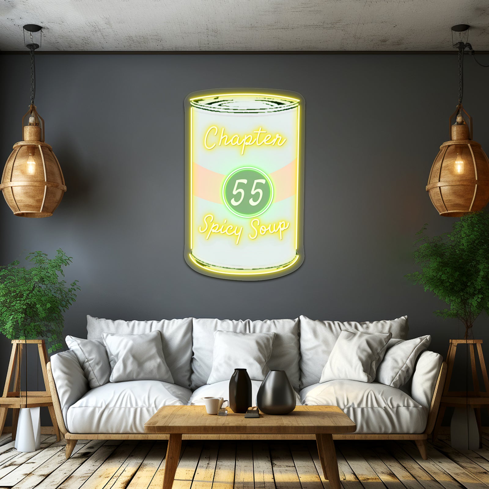 Chapter 55 Spicy Mating Bond Soup Artwork Business Neon Sign | Shineneon