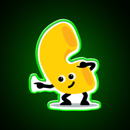 Character Fusion Just Mac Snack Food Led Neon Sign Rgb Color - Shineneon