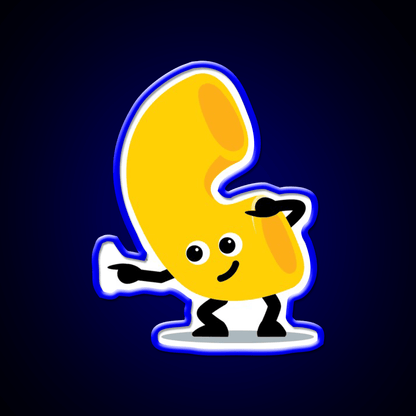 Character Fusion Just Mac Snack Food Led Neon Sign Rgb Color - Shineneon