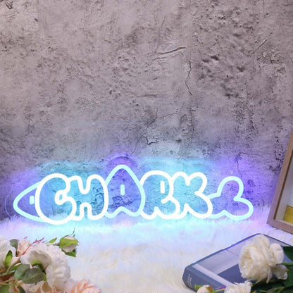Chark Blue Led Neon Sign - Shineneon