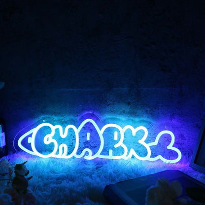 Chark Blue Led Neon Sign - Shineneon