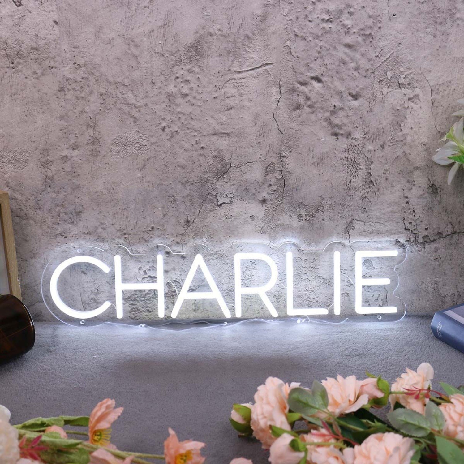 Charlie White Led Neon Sign - Shineneon