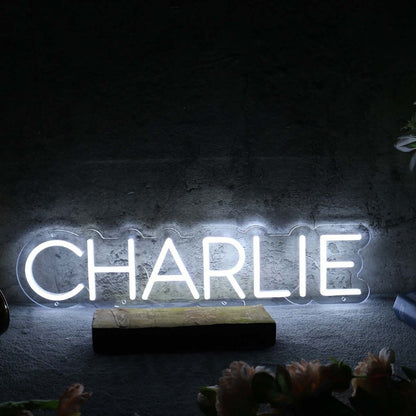 Charlie White Led Neon Sign - Shineneon