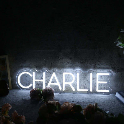 Charlie White Led Neon Sign - Shineneon