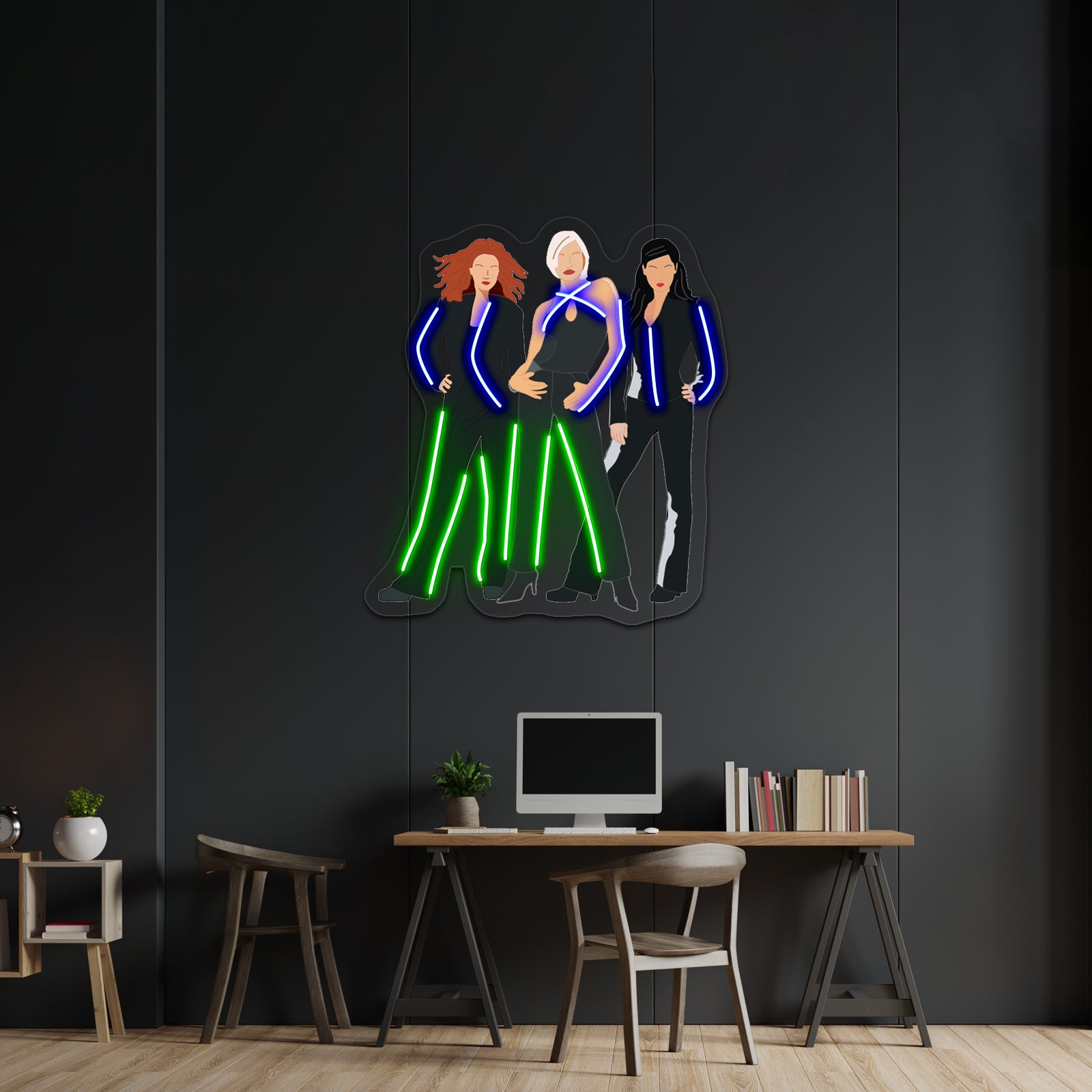 Charlies Angels Pop Artwork Business Neon Sign | Shineneon
