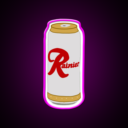 Charlies Fav Beer Bar Decor Led Neon Sign Rgb Color - Neon sign mounted on wall in room