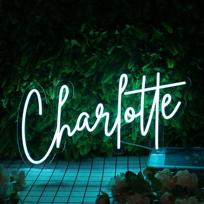 Charlotte Name Led Neon Sign - Shineneon